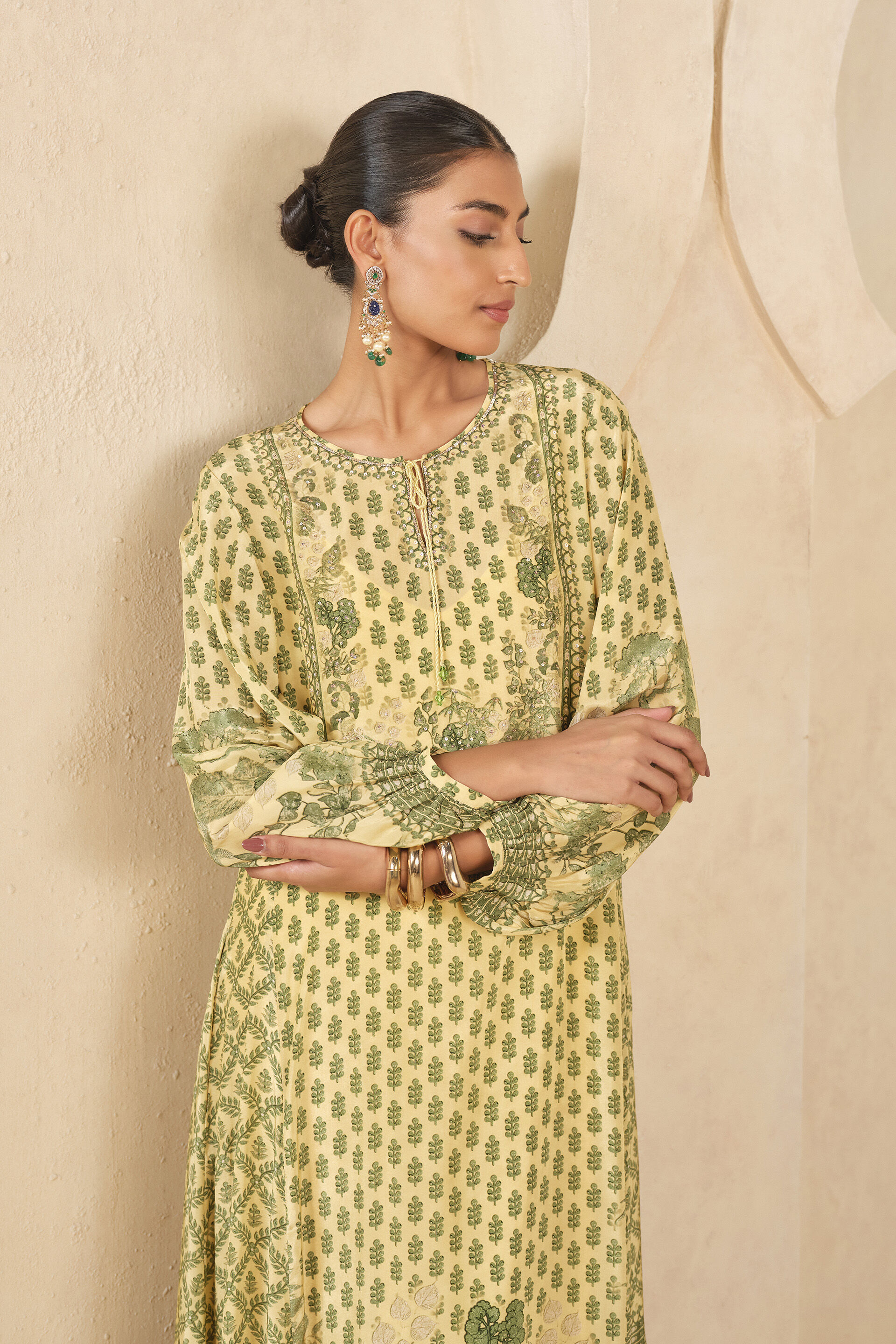Zia Kaftan - Yellow, Yellow, image 4
